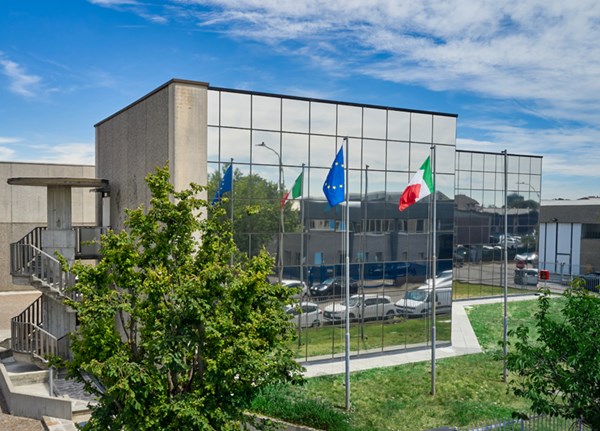 Fotografia dell'esterno dell'edificio di Eurolabel