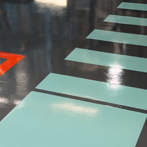 Floor markings