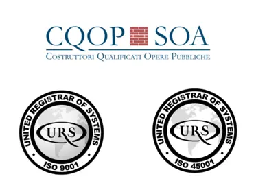 Certificazione ISO9001 e Attestazione SOA