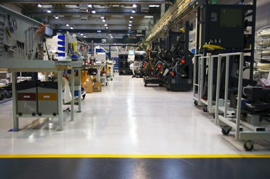 Recodi pavimenti industriali settore meccanico